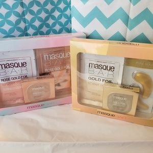 2 Masque Bar Gift Sets Gold & Rose Gold